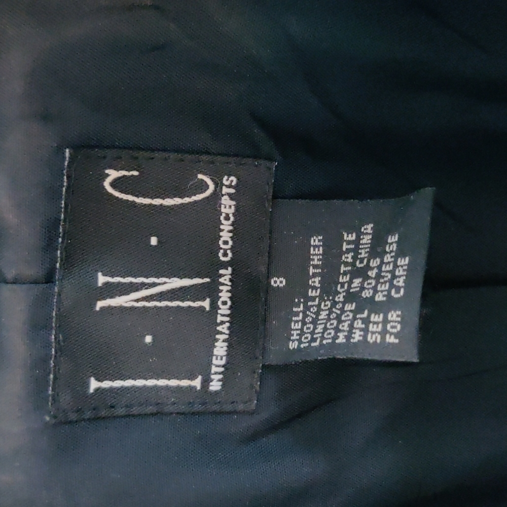 Inc Leather Jacket - image 2